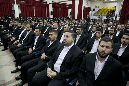 graduación de hijos de mártires de la Resistencia en Líbano Nasrolá afirma que Estados Unidos sigue siendo el “Gran Satanás”